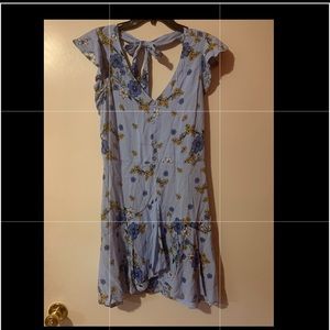 Eyeshadow high-low dress NWT